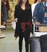 Dakota Johnson Arriving in Vancouver - October 12th