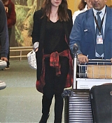 Dakota Johnson Arriving in Vancouver - October 12th