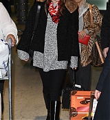 Dakota Johnson Arrives at Charles De Gaulle Airport - March 5