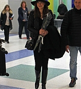 Dakota Johnson Arrives at JFK Airport - February 14