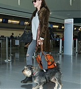 Dakota Johnson Arrives at JFK Airport - March 28