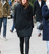 Dakota Johnson In New York City - February 16