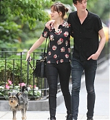 Dakota Johnson and Matthew Hitt in New York City - June 20