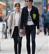 Dakota Johnson In New York City with Matt - October 9